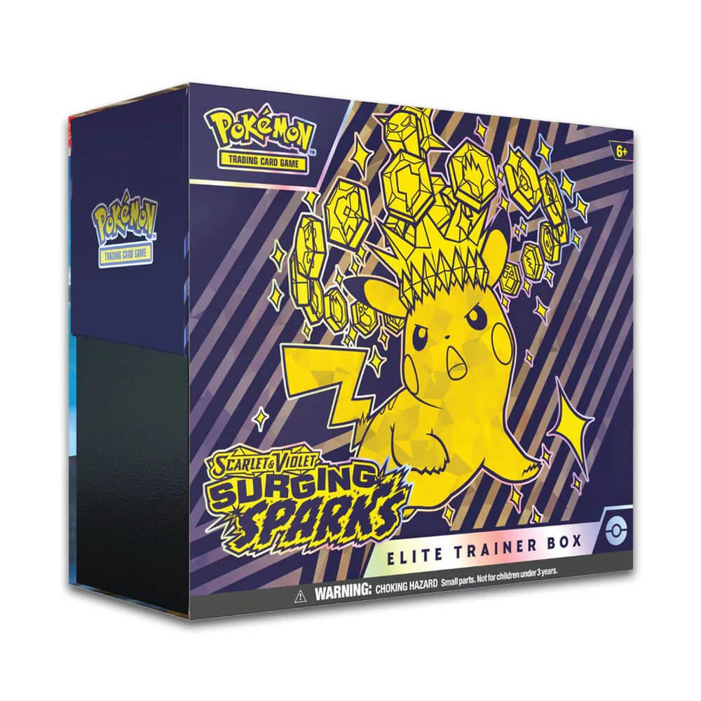 Surging Sparks Elite Trainer Box - WiredVillage Games - The Pokémon Company